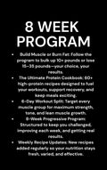 8 Week Program + Cookbook